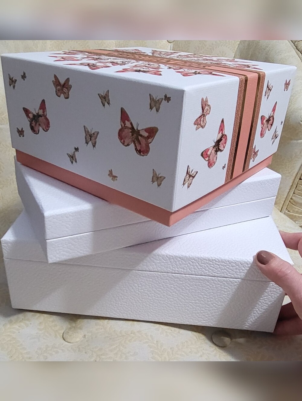 DIOR assorted empty gift boxes - Picture 5 of 6